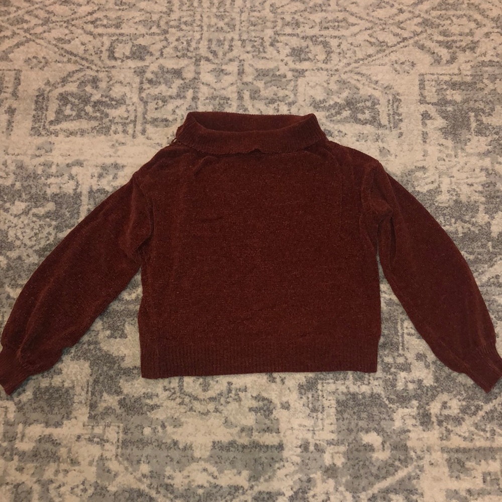 Rust Colored Sweater in perfect condition